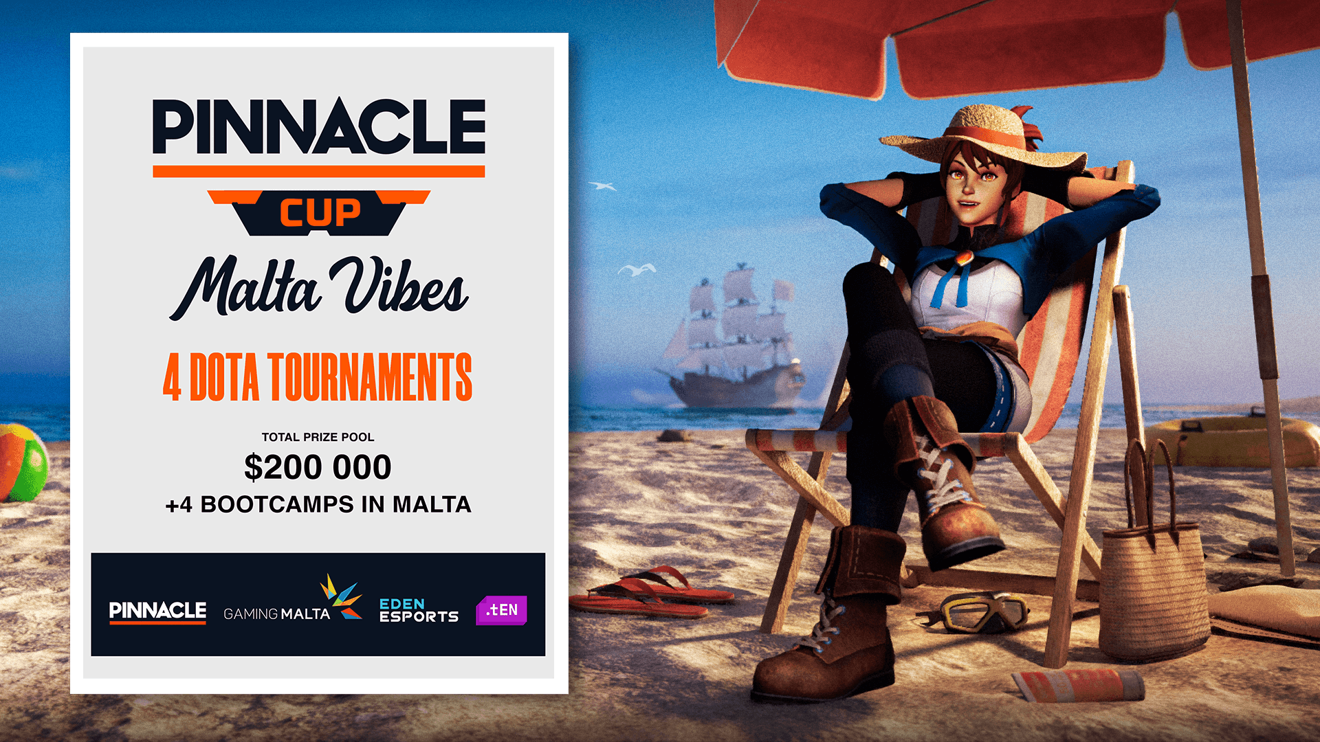 Announcement of Pinnacle Cup Malta Vibes Eden Esports